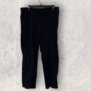 Sahalie navy scrub pants. Size more